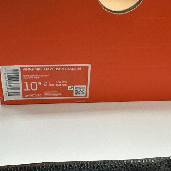 Women's Nike Air Zoom Pegasus 39 Iris Whisper DH4072-501 Women Size 10.5 / Men 9 - Picture 12 of 12
